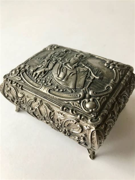 ornate victorian metal boxes|Antique and Vintage Jewelry Boxes .